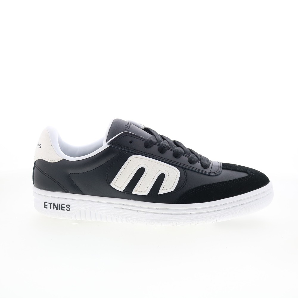 Etnies Locut 4101000507984 Mens Black Leather Skate Inspired Sneakers Shoes