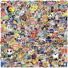 (2 Pack) Random Sticker Pack Mystery Phone Laptop Etc. (2 Stickers)