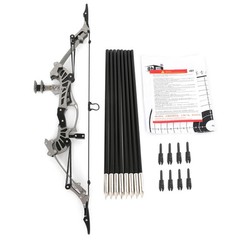 6″/7.4″/7.9″/8.6″/8.8″/9.5″/16″ Compound Bow Set Training Bow RH/LH for Arche…