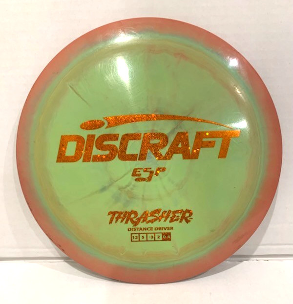 Discraft Discs Thrasher, ESP plastic, 170 gram, olive green, very good condition