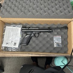Crosman 2300T Competition Target Air Pistol .22 Cal w/ Box Manual Accessories