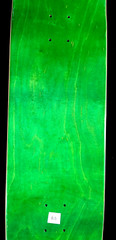 Slushcult Green Logo Fullsize Normal Skateboard 8.5″ Deck Slush Cult