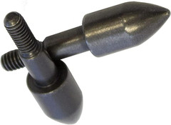 12Pcs 5/16″ Archery Field Points Screw-in Arrow Point 100 Grain Steel Field Tips