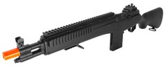 Double Eagle M305F Airsoft Spring M1 Garand M14 Socom Rifle RIS BiPod Ready