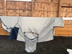 78” Bucas Buzz Off Full Neck Horse Fly Sheet – Used