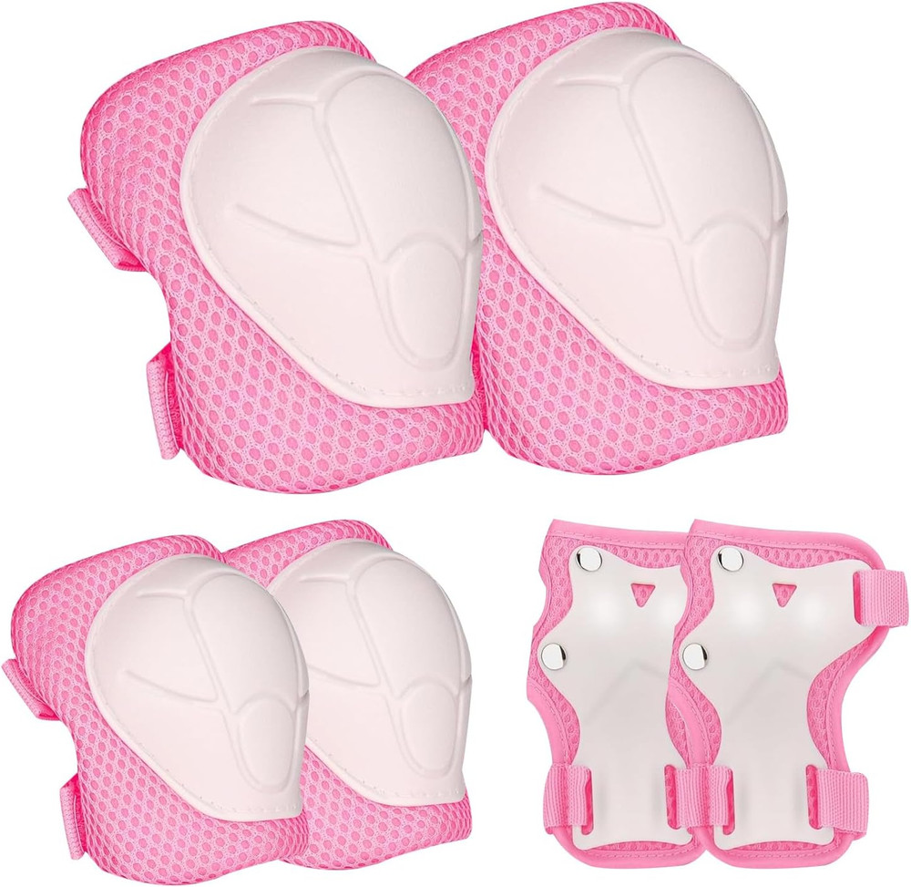 Knee Pads for Kids， Knee Pads and Elbow Pads Set Toddler 3-10 Years Protective G