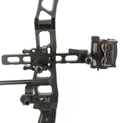 5 Pin Compound Bow Sight 4X 6X 8X Lens 0.019″ Fiber Micro Archery Hunting RH LH
