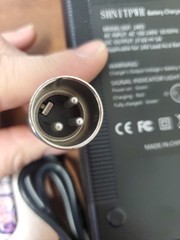 138w 5a Charger With XLR Male Connector For 24V Lead-Acid (SLA) Battery Adapter