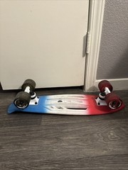 Halo Rise Above 22 InchSkateboard USA Patriot Red White Blue With Handle Cruiser