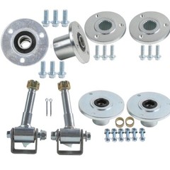 Front Rear Wheel Axle Hub Steering Knuckle Fr ATV Go Kart Quad Drift Trike Buggy
