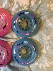 Labeda Smoke 80/76 Xsoft Soft Wheels Set of 8 Like Whips
