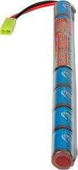 Versatile 9.6V 1600mAh NiMH Battery & Charger Combo with Mini Tamiya Connector