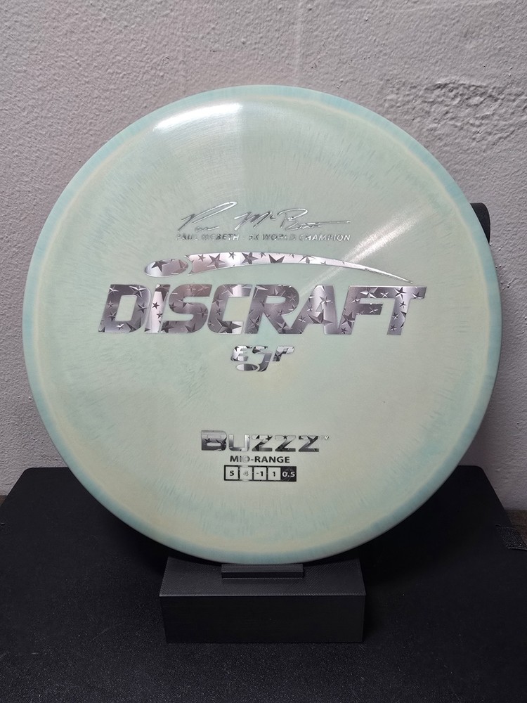 Discraft ESP Buzzz Paul McBeth 5x Signature Midrange 177+g Never Thrown No Ink