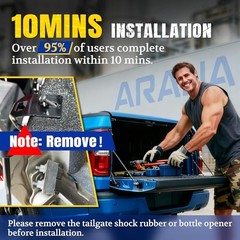 Tailgate Assist Shock for F150 F250 F350 1997-2016, Tail Gate Soft Open 43023