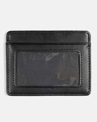 Thrasher Leather Card Black Wallet