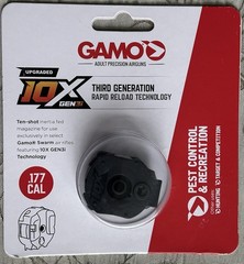 New 2 pack Gamo 10x Quick-Shot Rapid Reload Magazine .177 CAL Pellet Air Gun