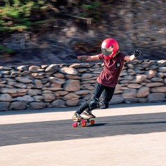 TSG Pass 2.0 Full Face Helmet , Downhill Skateboarding, L (58-60 cm), Black