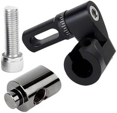 Single Side Adjustable V-Bar Mount Quick Disconnect Bow Rod Stabilizer, Archery