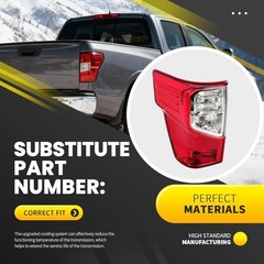 Tail Light Assembly Compatible with 2016-2023 Titan/Titan XD Platinum PRO Left