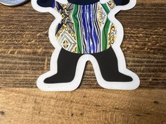 Grizzly Griptape Notorious BIG Bear Sticker Torey Pudwill Skateboard Supreme