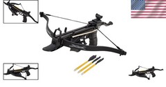Cobra System Self-Cocking Crossbow 80 lbs 225 FPS – Arrows and Hardware Included