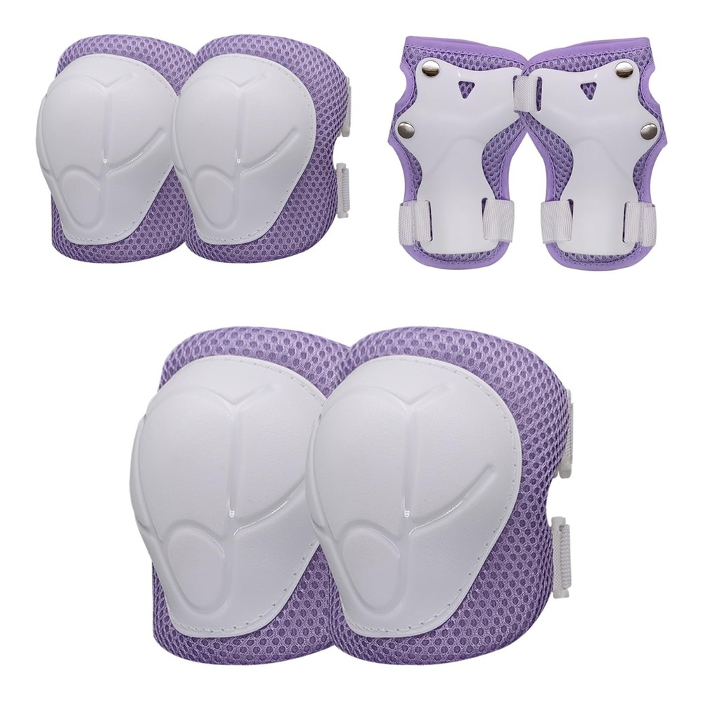 Knee Pads for Kids， Knee Pads and Elbow Pads Set Toddler 3-10 Years Prote