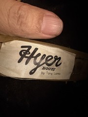 Vintage Women’s Size 9 Hyer Boots by Tony Lama Olive Nubuck Leather 024808092