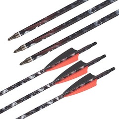 60″ Archery Takedown Recurve Bow 25-60lbs RH &Carbon Arrows Hunting Shoot Target