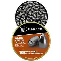 Harpex Slug Pointed .22 Cal Airgun pellets – Pointed Lead – High accuracy