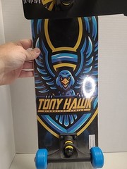 TONY HAWK SIGNATURE SERIES SKATEBOARD Blue Eagle 31 Inches