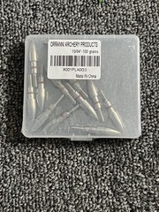 12Pcs 19/64’’ 100 Grain Archery Field Tips Screw-in Arrow Point Hunting Target