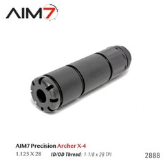 Aim7 ALPHACLOAK Brake Billet Steel Black 1.125X28 (1-1/8X28 TPI)