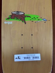 Enjoi Skateboard Deck Panda 8.375 + Enjoi Bag of Suck, Epicly Later’d Vol. 1 DVD