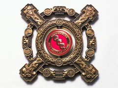 GCC 10 Years Anniversary – Antique Gold Finish – New Unactivated Geocoin