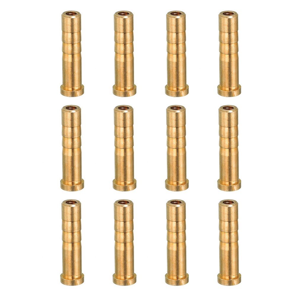 12Pack 50 Grain Archery Arrow Brass Insert for 244 6.2mm Carbon Arrows