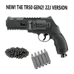 UMAREX T4E TR50 GEN2 CUSTOM .50Ca Co2 PAINTBALL Marker-Up To 550-600FPS/22J PKG2