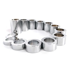 13 PCS CNC Billet Wheel Axle Spacer Kit I.D. 1.0» – O.D. 1-1/2″ for Harley C…