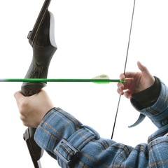 60» Archery Recurve Bow 25-60lbs Takedown Wooden Riser Shooting Hunting Target