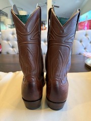 Tecovas The Cartwright Men’s Western Boots Bourbon Calf Brown 8.5D with Box