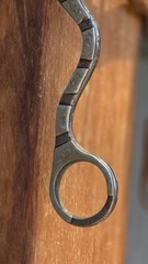 Vintage Vaudry Edge Engraved Western Curb Bit Sweet Iron Mouth Nickel Silver