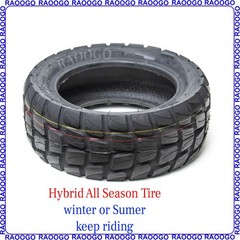 90/55-6 Tubeless Tire Hybrid Tire fit 90/70-6 for Electric Scooter