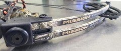 Mathews Mission Craze II RH Compound Bow w/ Dead Nuts 3, 4-Pin Fiber Optic Sight