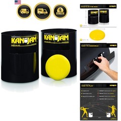 Disc Toss Game – American Made Outdoor Game for The Backyard, Beach, Park, Ta…
