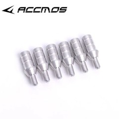 50pcs Aluminum Archery Nock Pins Arrow Shaft Insert 3.2mm 4.2mm 5.2mm 6.2mm 8mm