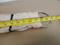 Vintage Pony Saddle Cinch 24” Cotton Rope Western Girth Ring Ends