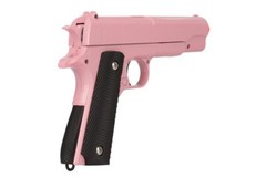 M1911 Replica Full Metal Two Tone Pink Airsoft Spring Pistol 6MM Handgun 6mm BB