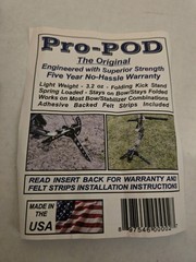 LP Archery Pro-POD Folding Bow Kick Stand ~ Hunt Arrow Target Hunting Stabilizer