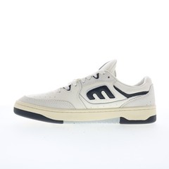 Etnies Loot 4101000584393 Mens Beige Leather Skate Inspired Sneakers Shoes