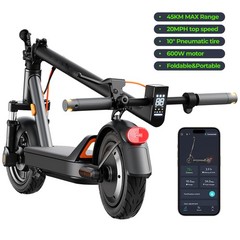 600W ELECTRIC SCOOTER ADULT 32KM/H MAX SPEED FOLDABLE E-SCOOTER SHOCK APSORPTION