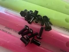 Hex Nutz Original Vintage Style Skateboard Rails Hardware Powell Rat Nuts